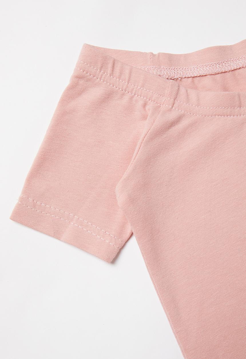 Rebel Republic - Girls vintage rib top - pink