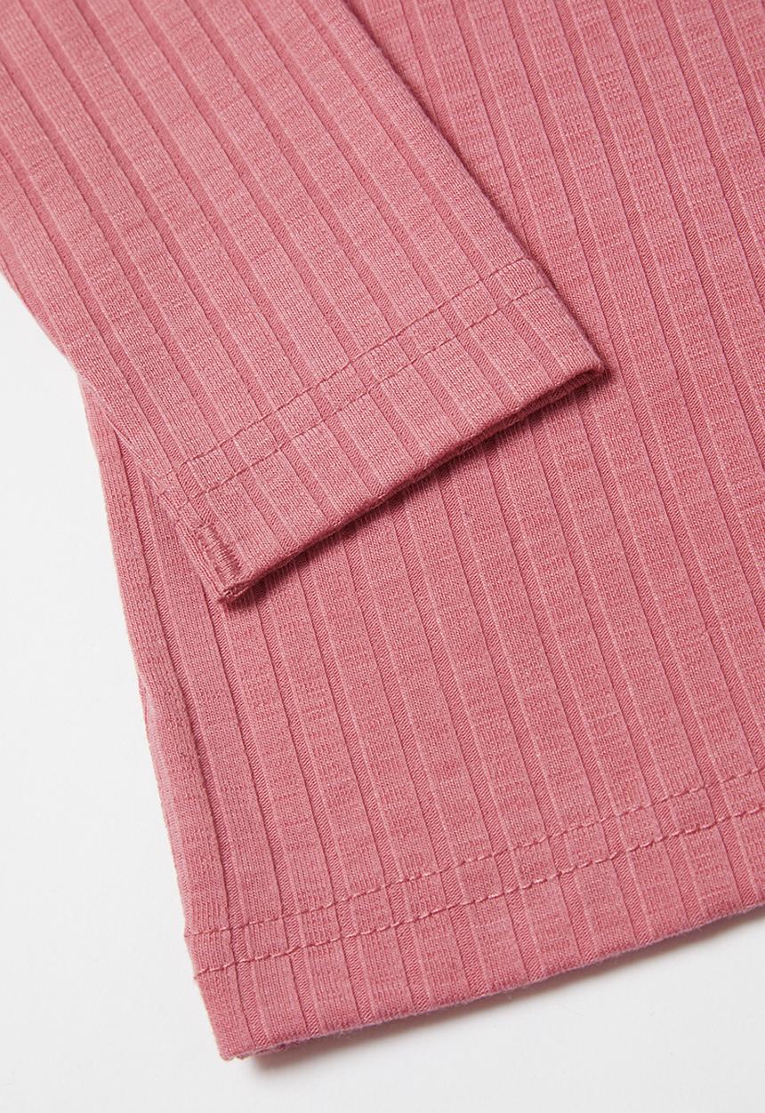 Rebel Republic - Girls rib top - pink