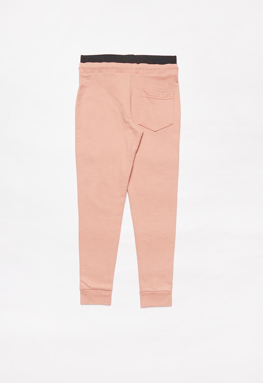 Rebel Republic - Girls fleece jogger - pink