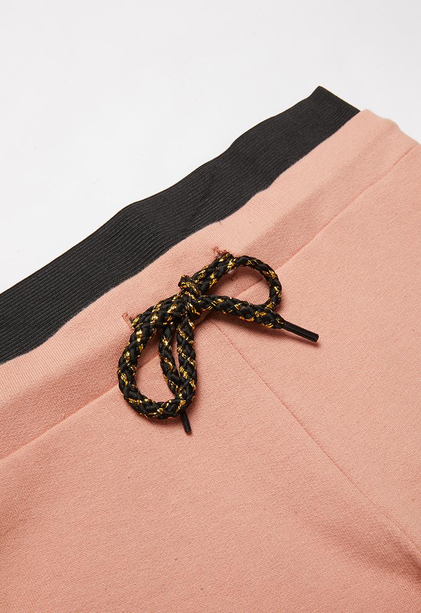 Rebel Republic - Girls fleece jogger - pink