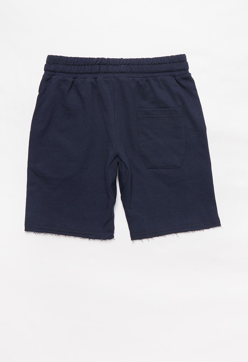 Rebel Republic - Tween boys fleece shorts - navy