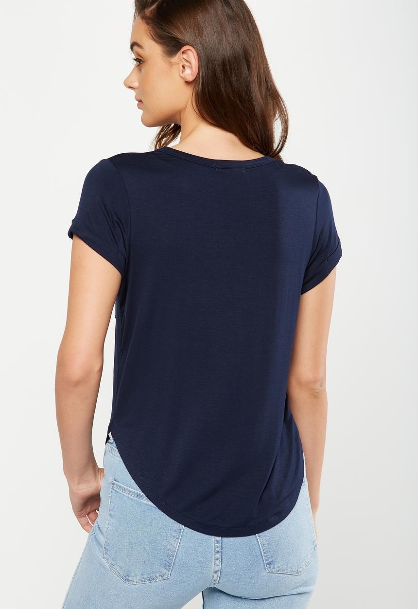 Cotton On - Kathleen short sleeve top - moonlight