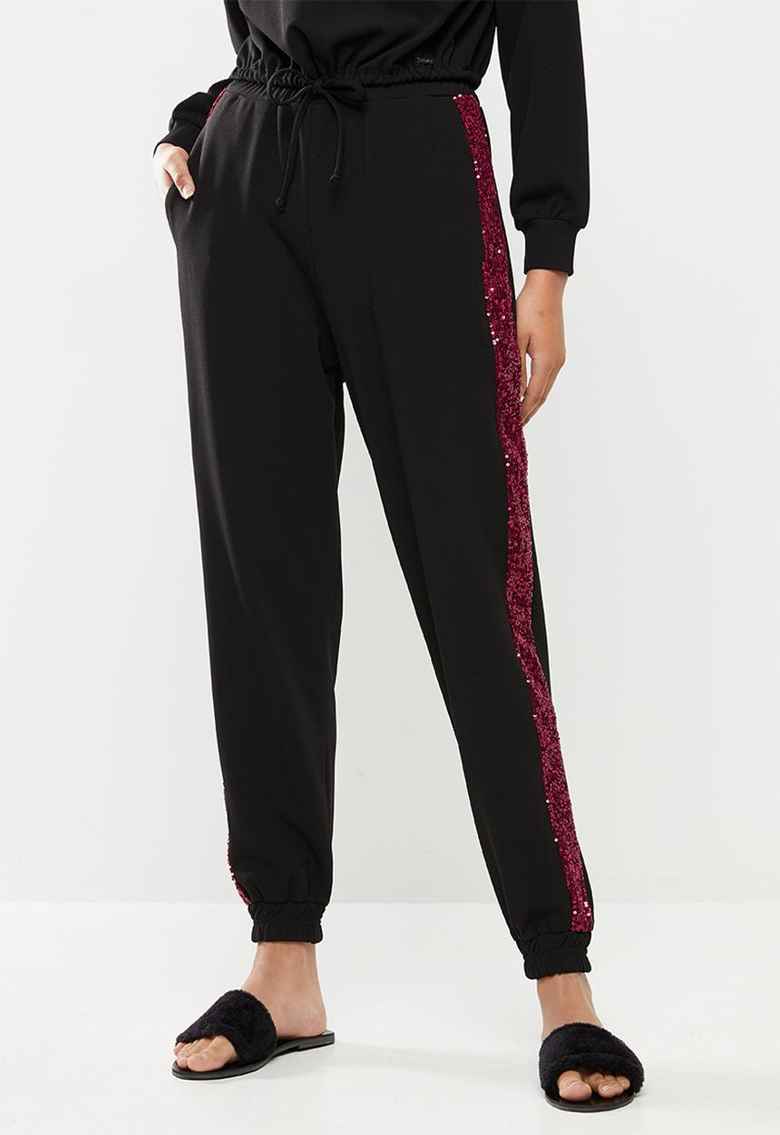 SISSY BOY - Night angel pants - black