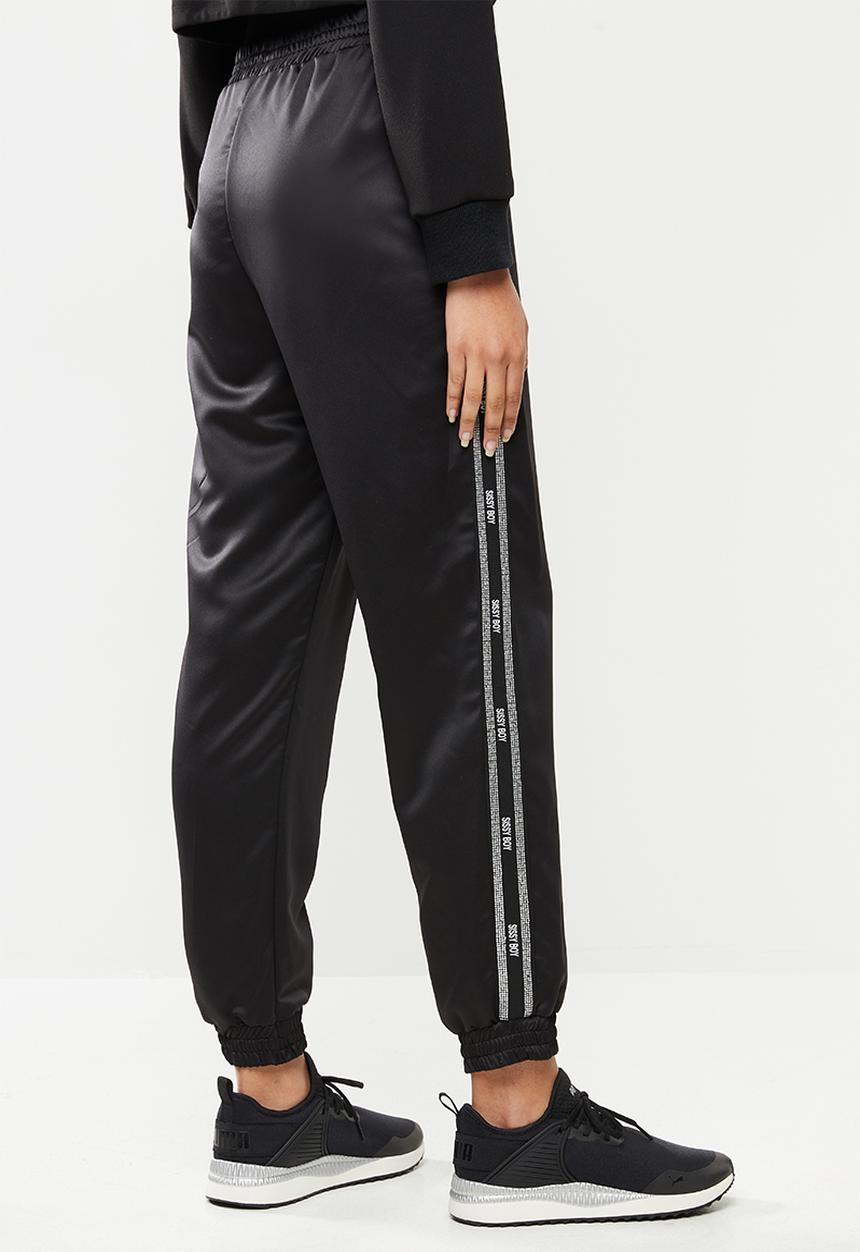 SISSY BOY - Truth tracksuit pants - black