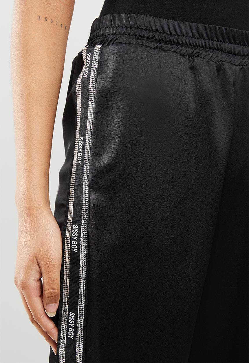 SISSY BOY - Truth tracksuit pants - black