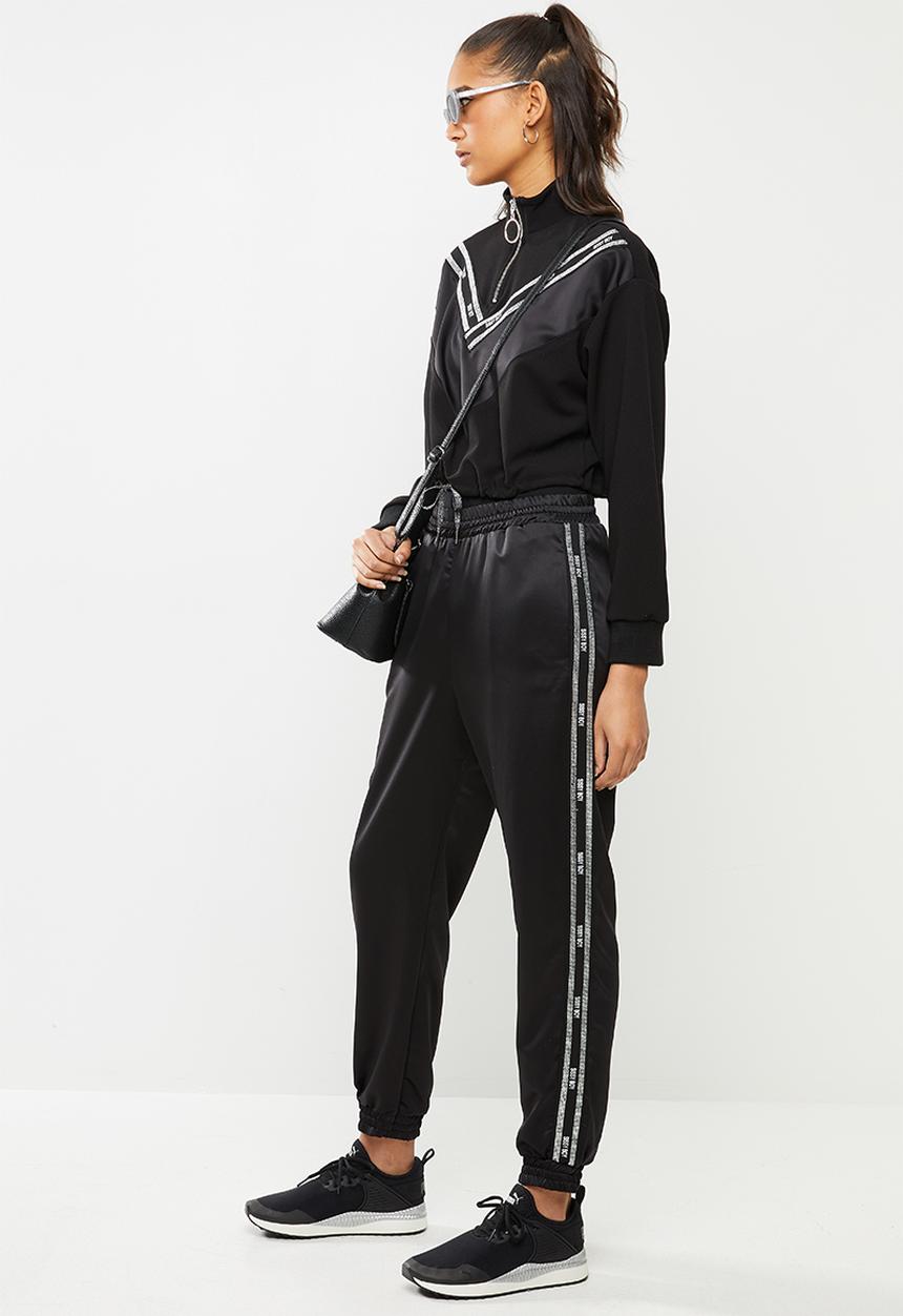 SISSY BOY - Truth tracksuit pants - black