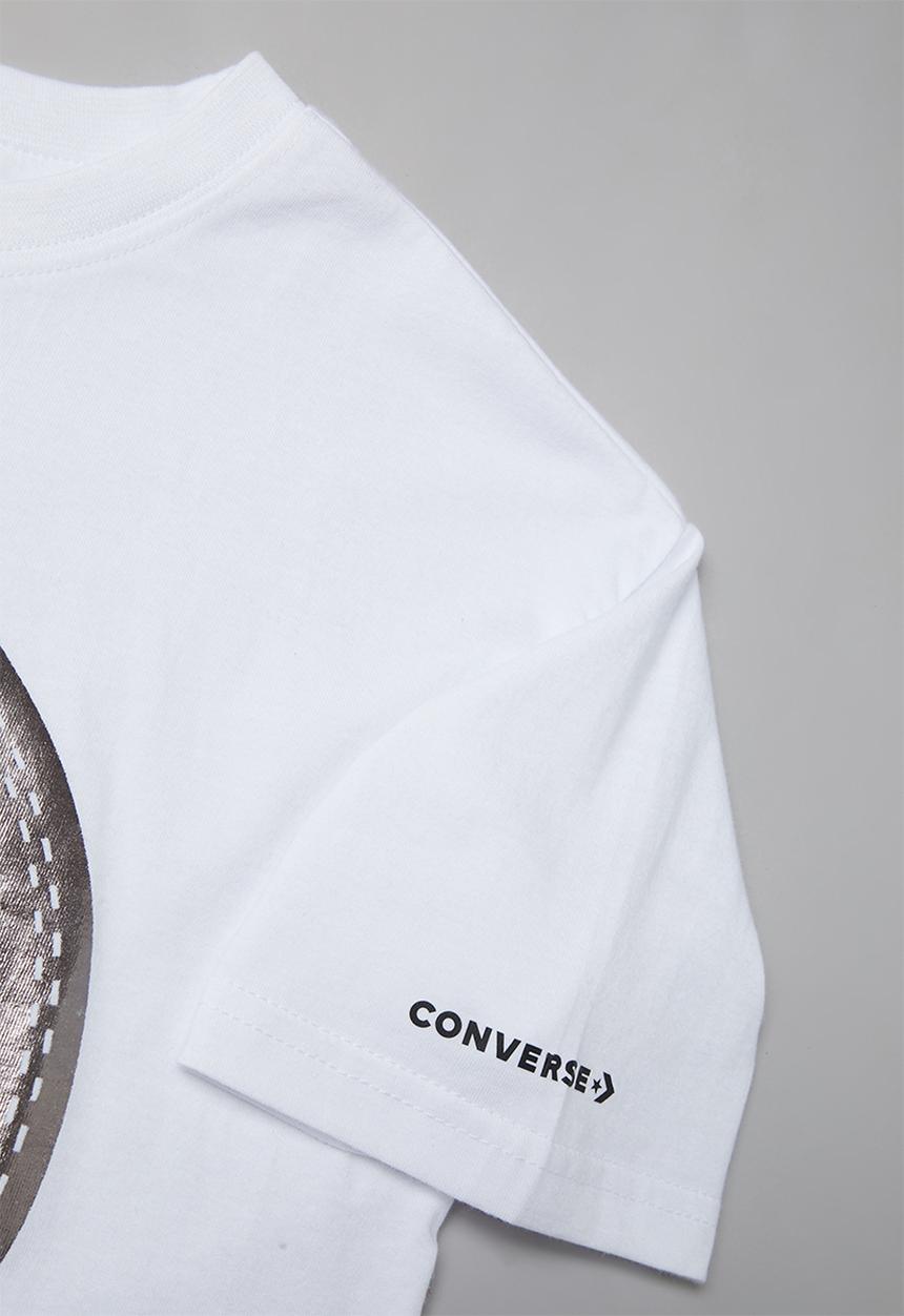 Converse - Converse ctp foil boxy tee - white