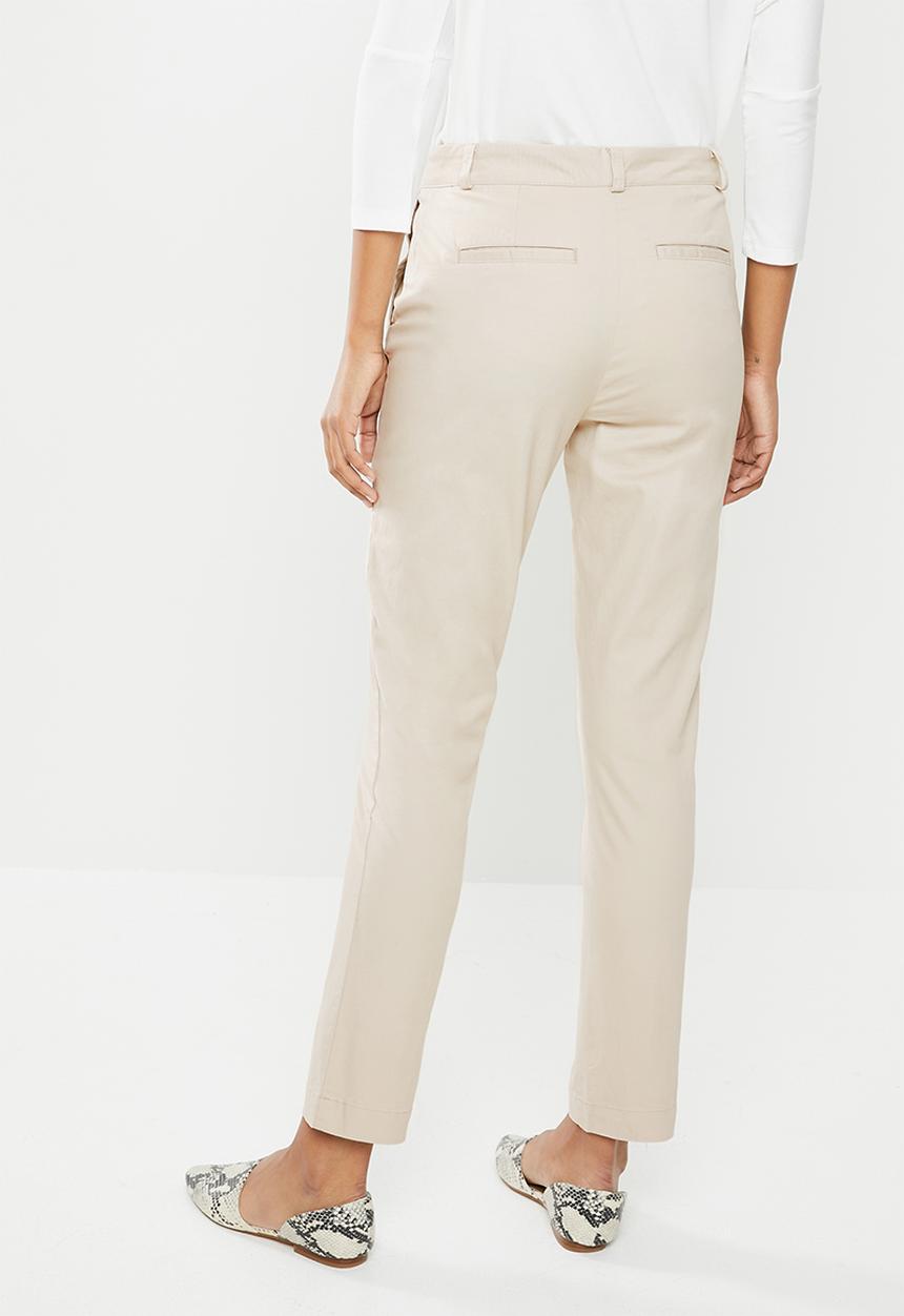 POLO - Casey classic chino - stone
