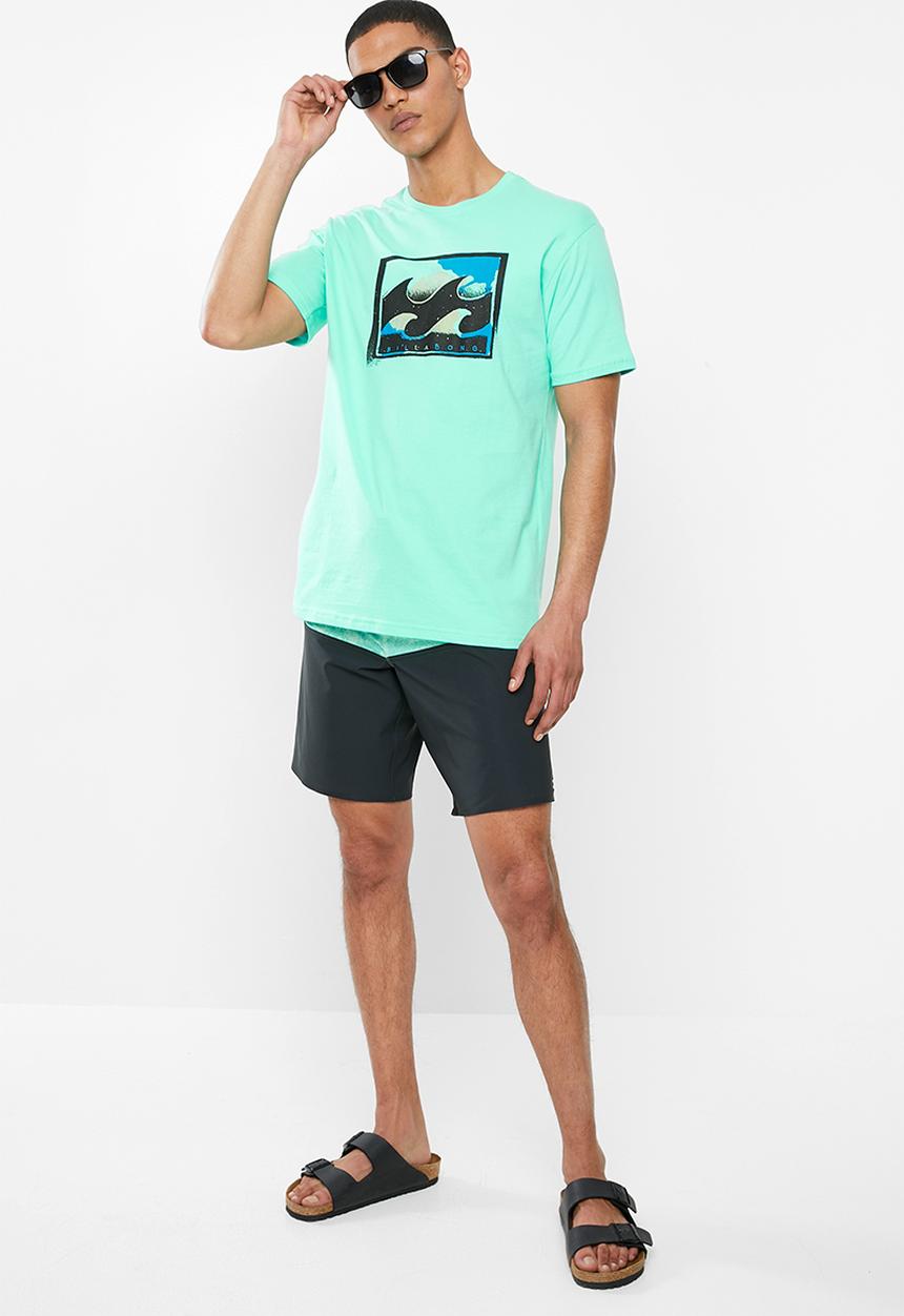 Billabong  - Spray short sleeve tee - blue