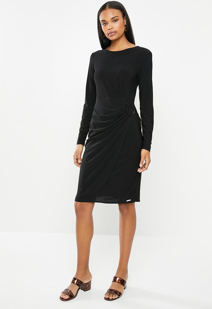 POLO - Nina ity dress -black