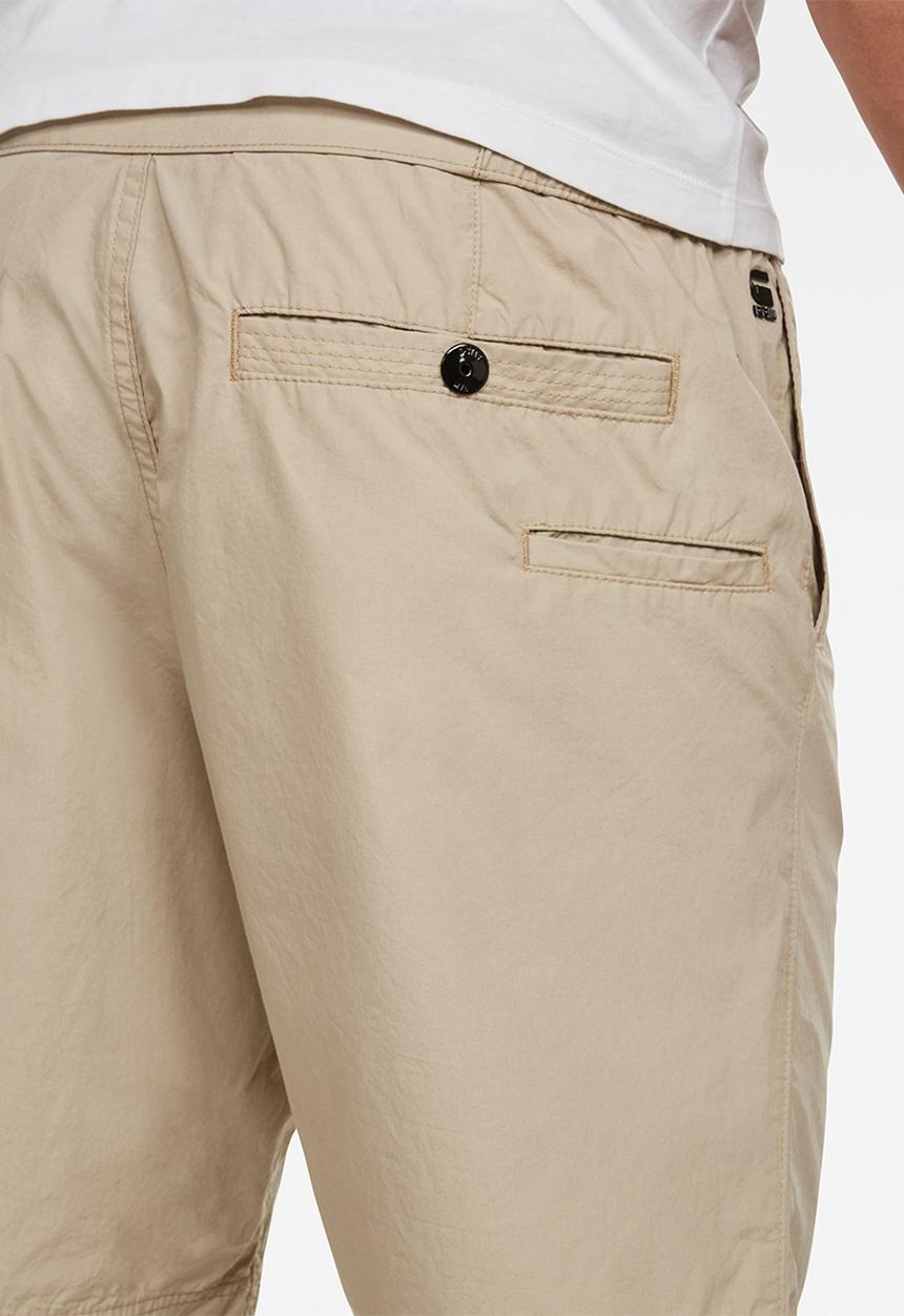 G-STAR - Front pocket sport shorts - khaki