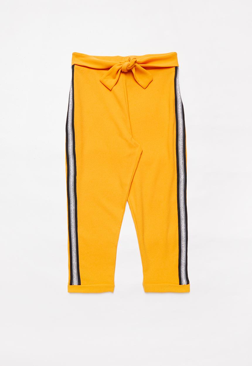 Rebel Republic - Girls knit pants - orange