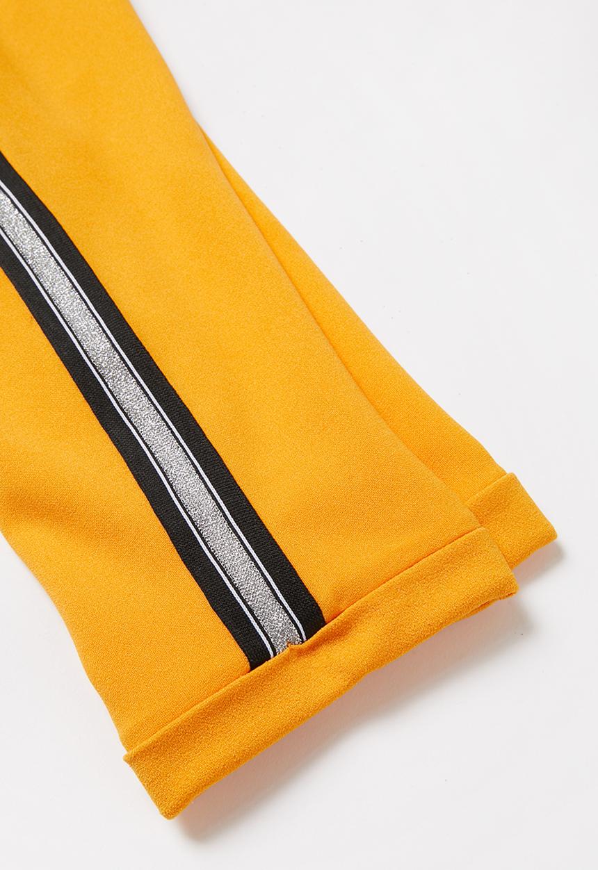 Rebel Republic - Girls knit pants - orange