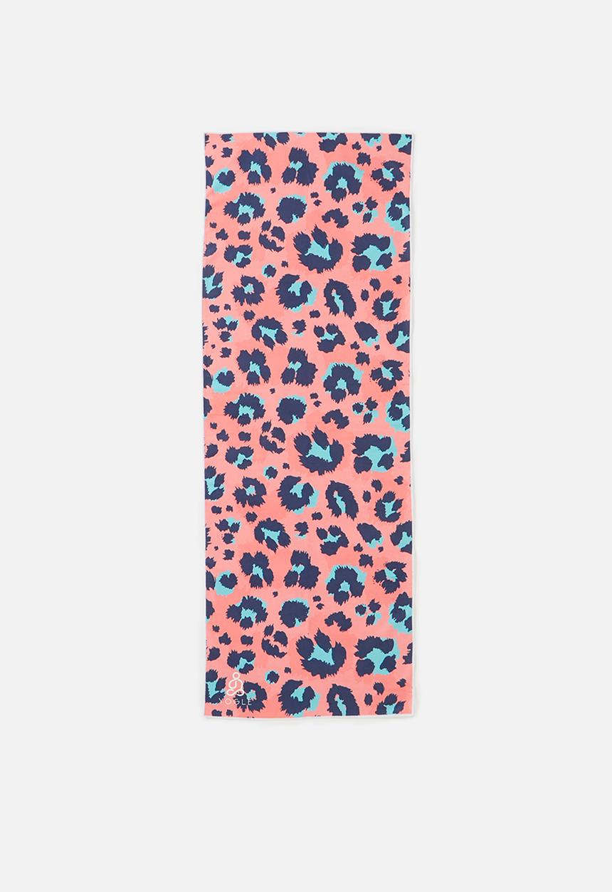 Yogle - Fornax non-slip yoga towel - leopard print 