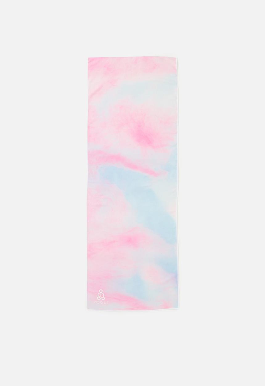 Yogle - Monoceros non-slip yoga towel - candy floss