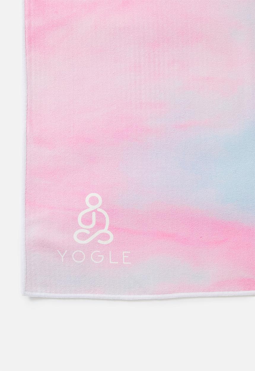 Yogle - Monoceros non-slip yoga towel - candy floss