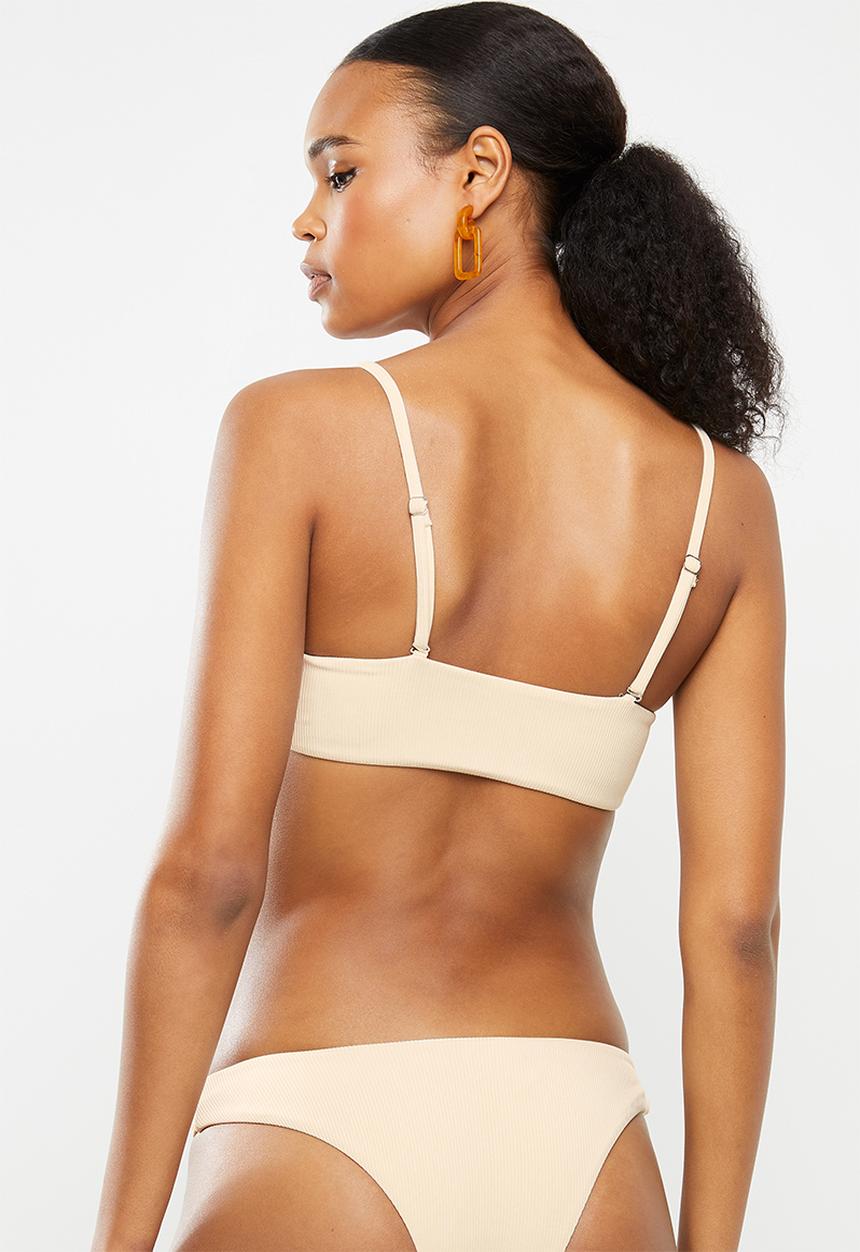Bacon Bikinis - Grace bikini top - beige 