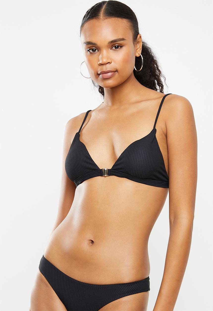 Bacon Bikinis - Nadia bikini top - black