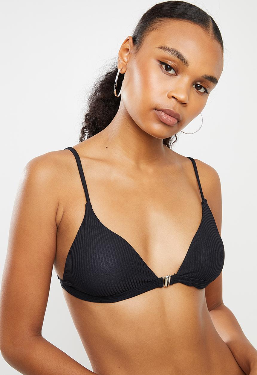 Bacon Bikinis - Nadia bikini top - black