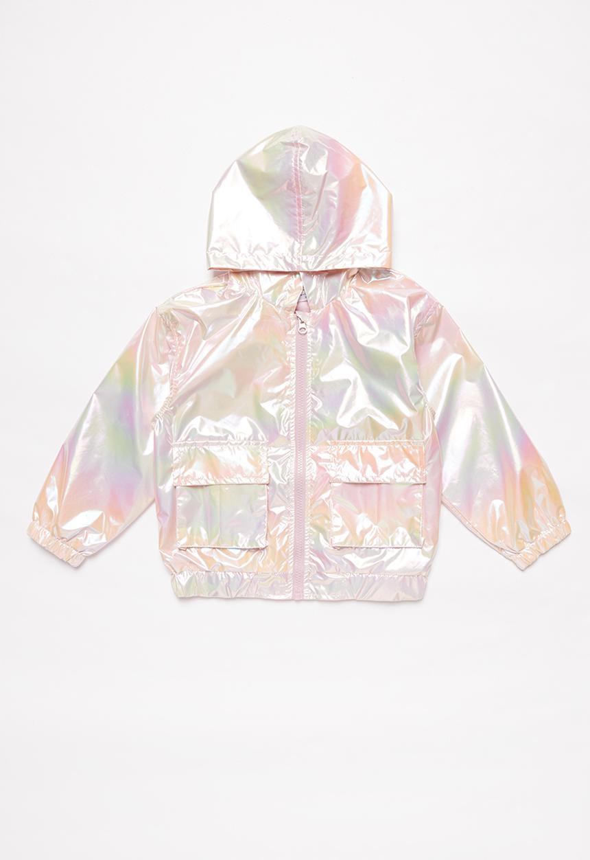 Rebel Republic - Girls metallic jacket - rose