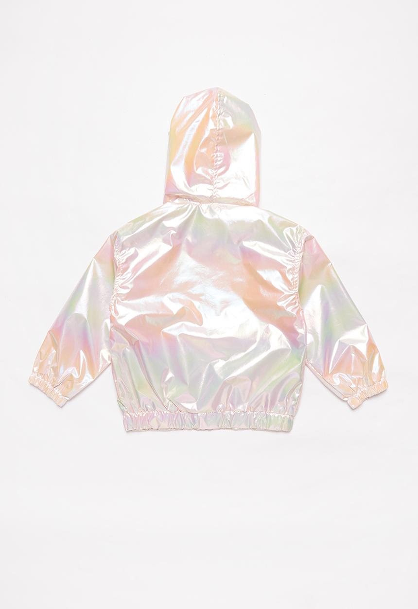 Rebel Republic - Girls metallic jacket - rose