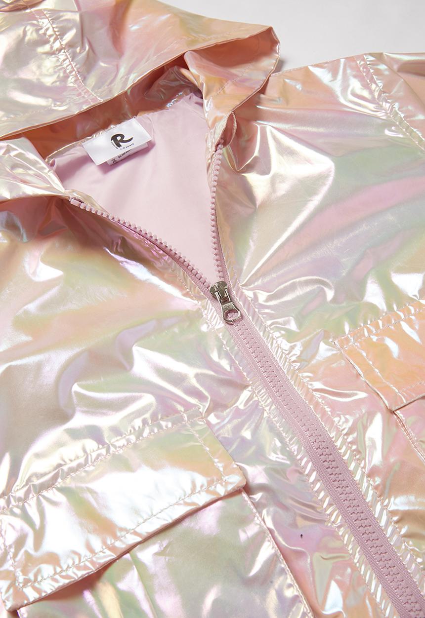 Rebel Republic - Girls metallic jacket - rose