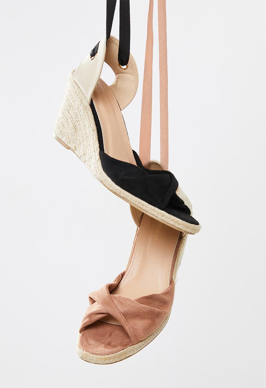 Superbalist - Amala espadrille - black