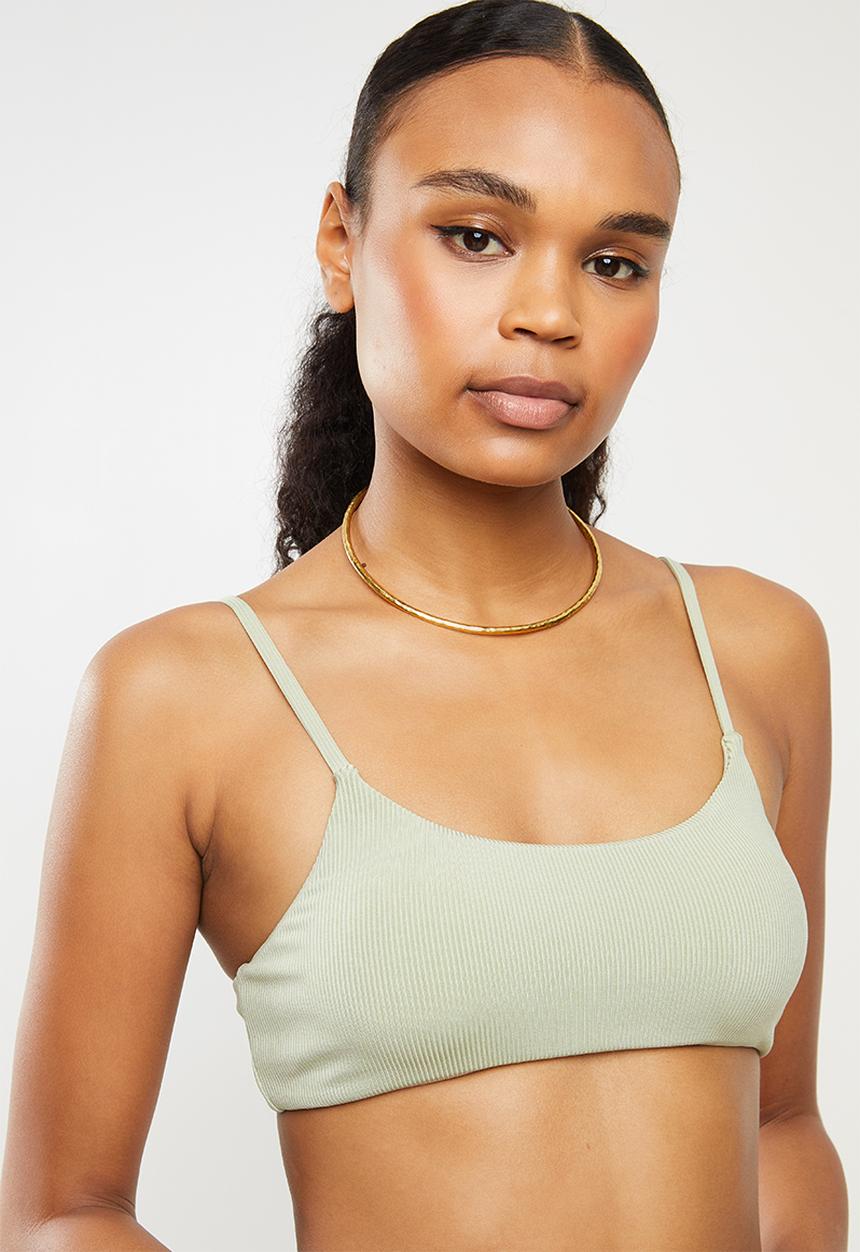 Bacon Bikinis - Grace bikini top - olive