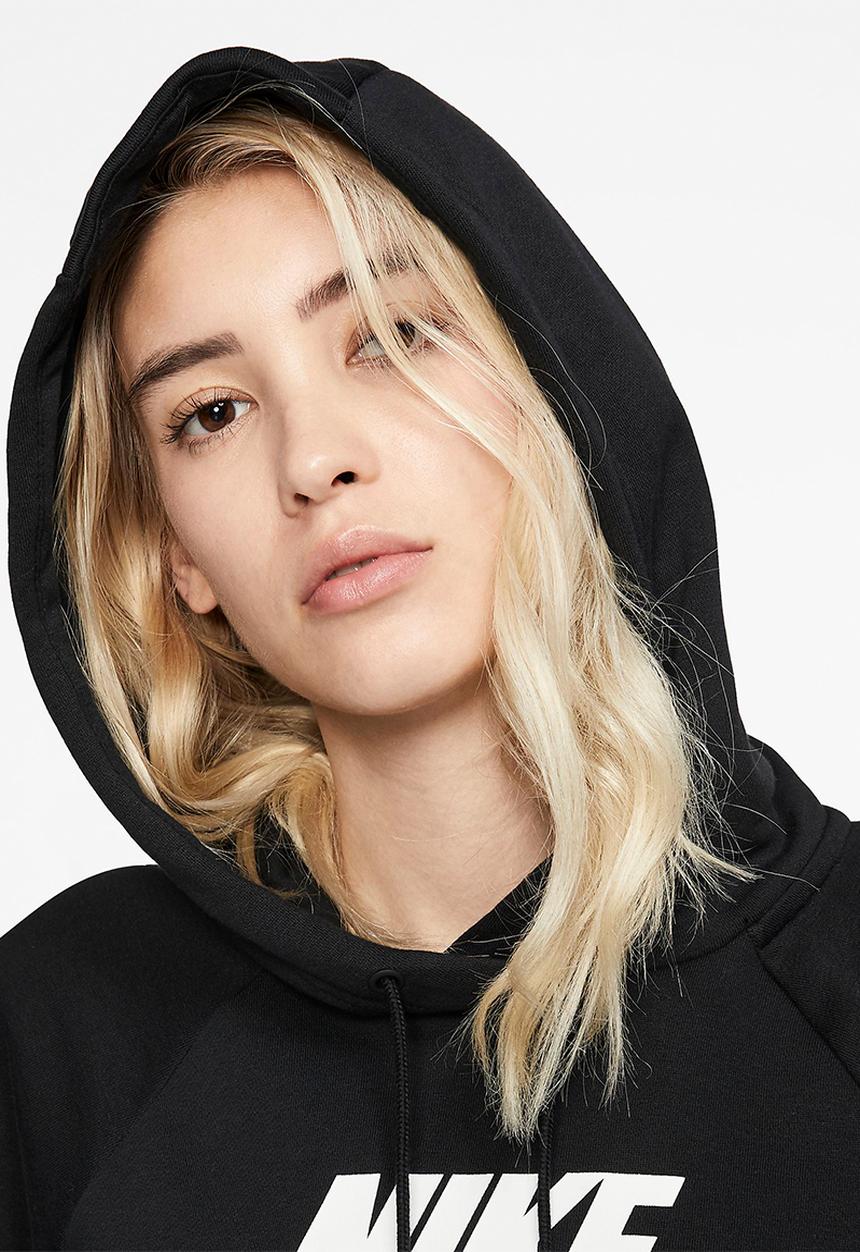 Nike - Nike sportswear essential hoodie - black
