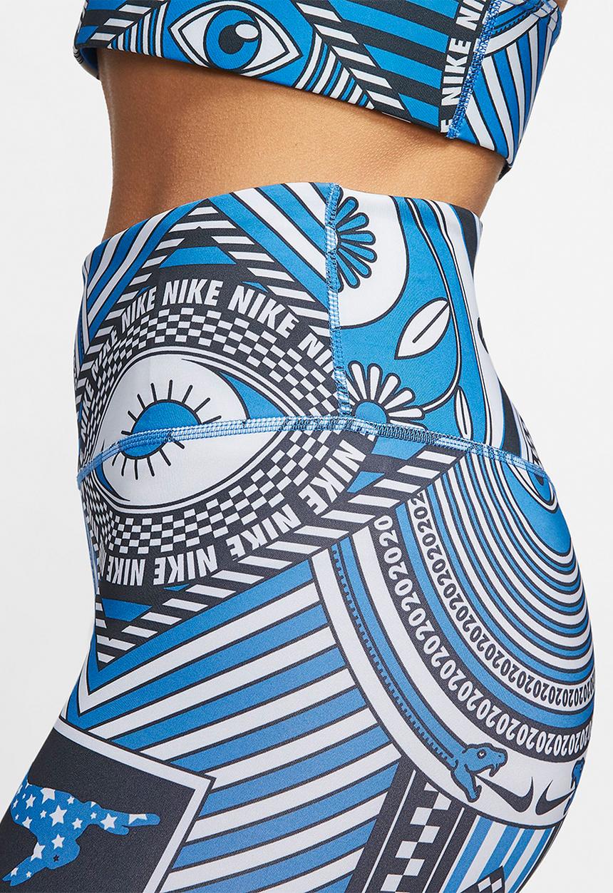 Nike - Nike one Tokyo duality 7/8 tight - blue