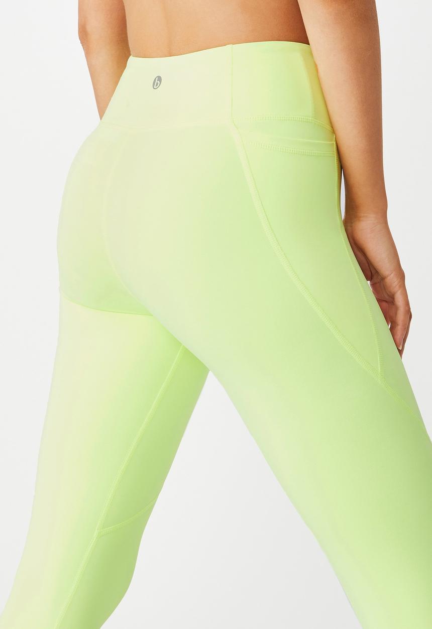 Cotton On - Booty 7/8 tight - lemonade zest