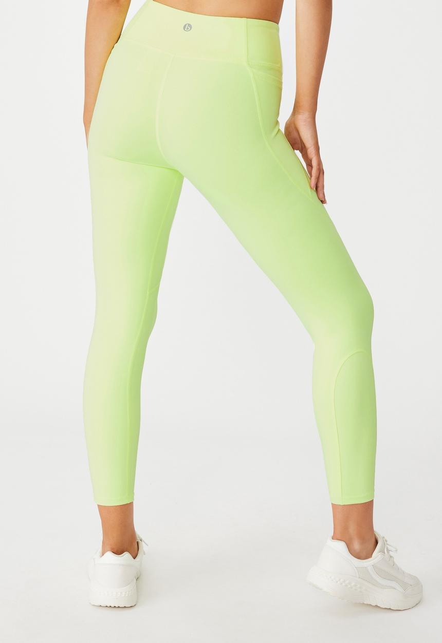 Cotton On - Booty 7/8 tight - lemonade zest