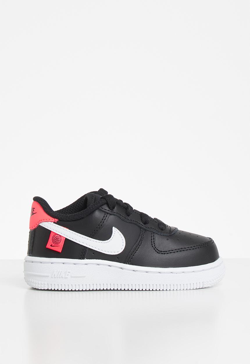 Nike - Nike force 1 lv8 1 - black/white-flash crimson