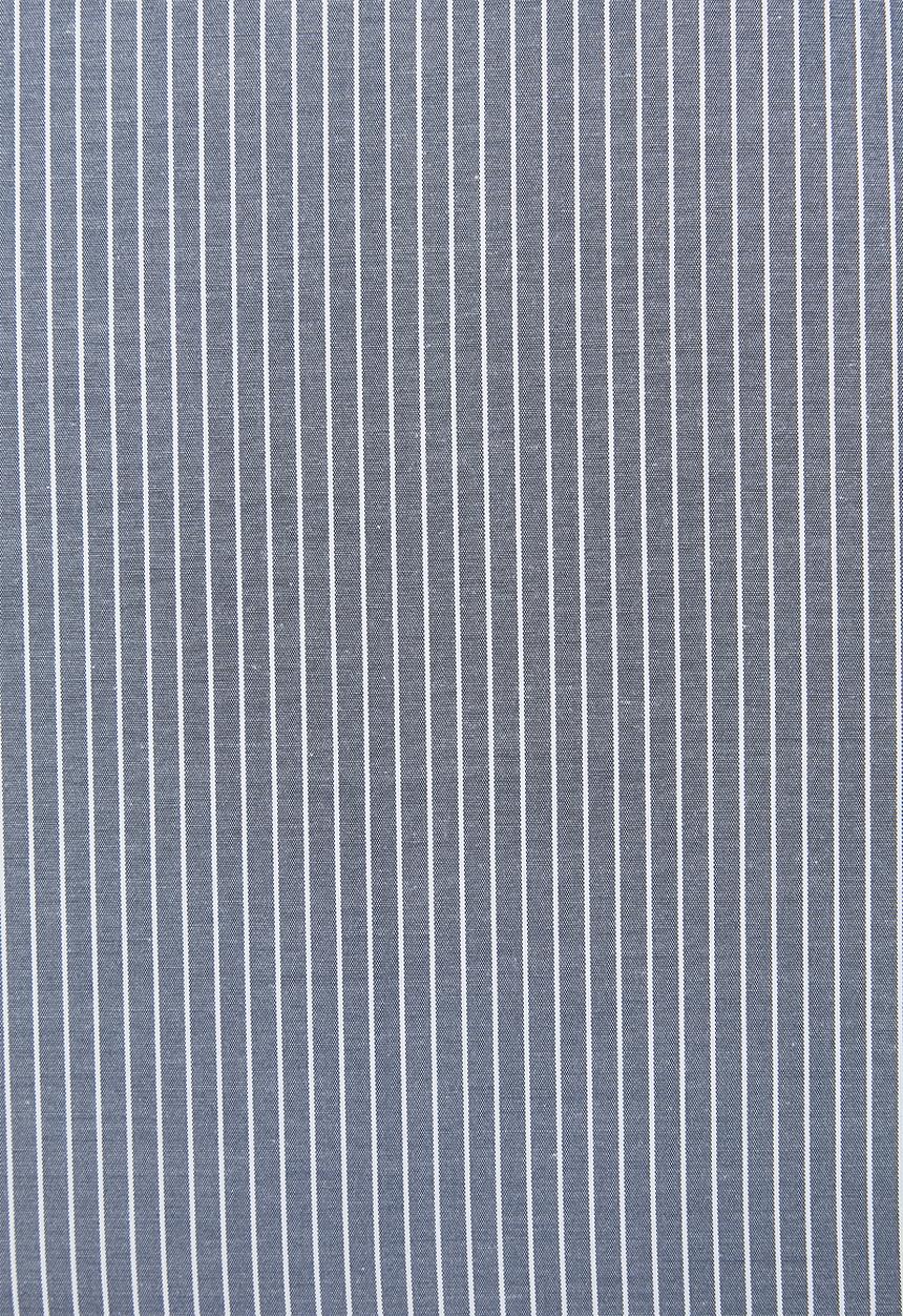 Superbalist - Barber regular fit long sleeve shirt - grey & white