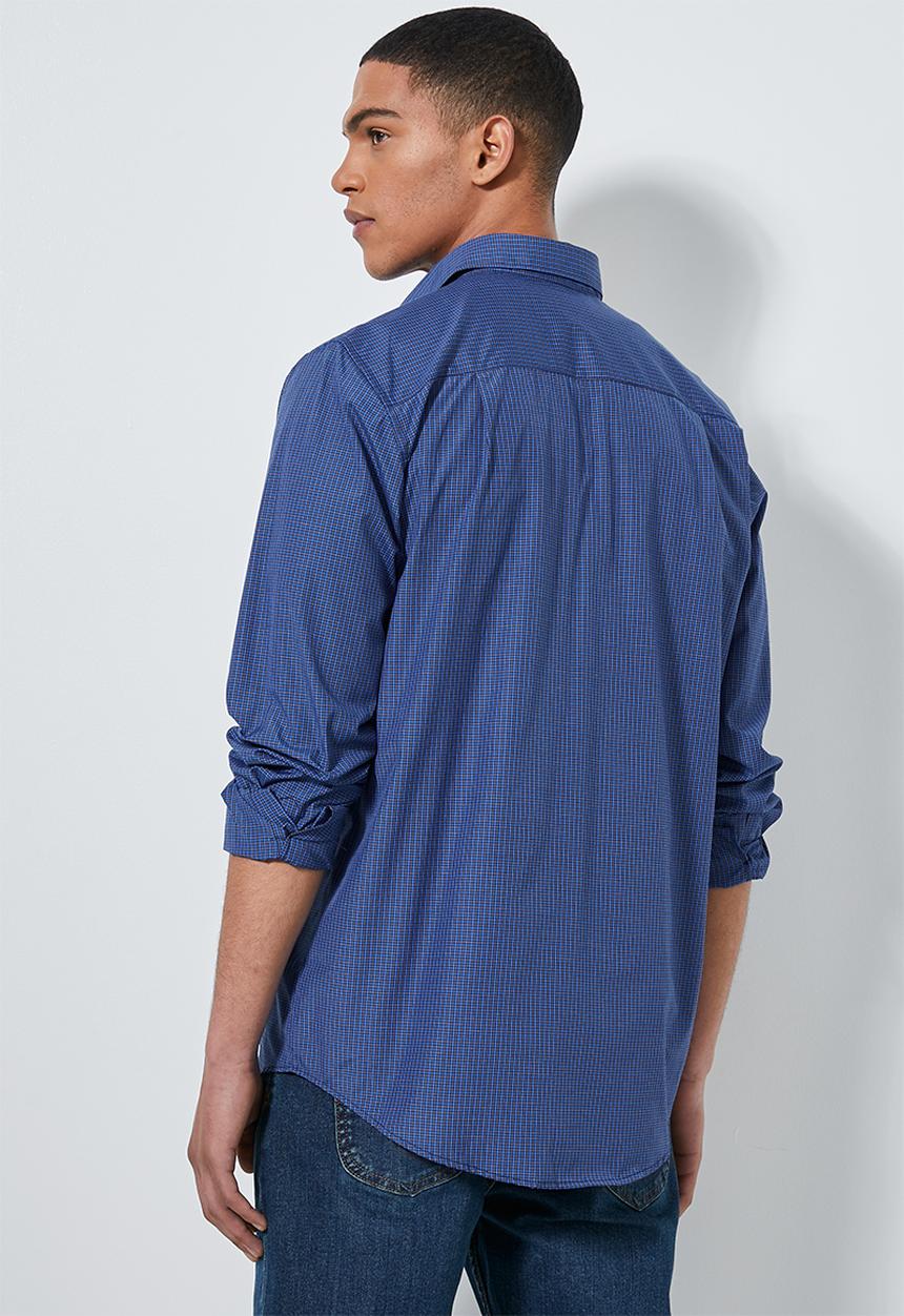 Superbalist - Barber regular fit long sleeve shirt - multi