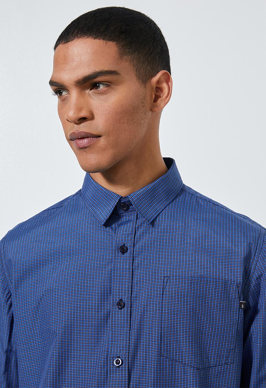 Superbalist - Barber regular fit long sleeve shirt - multi