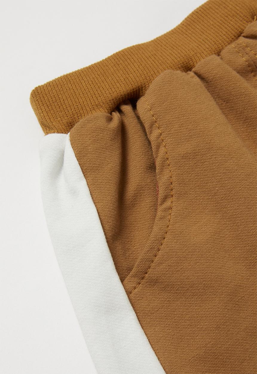Pop Candy - Boys sweatset - tan