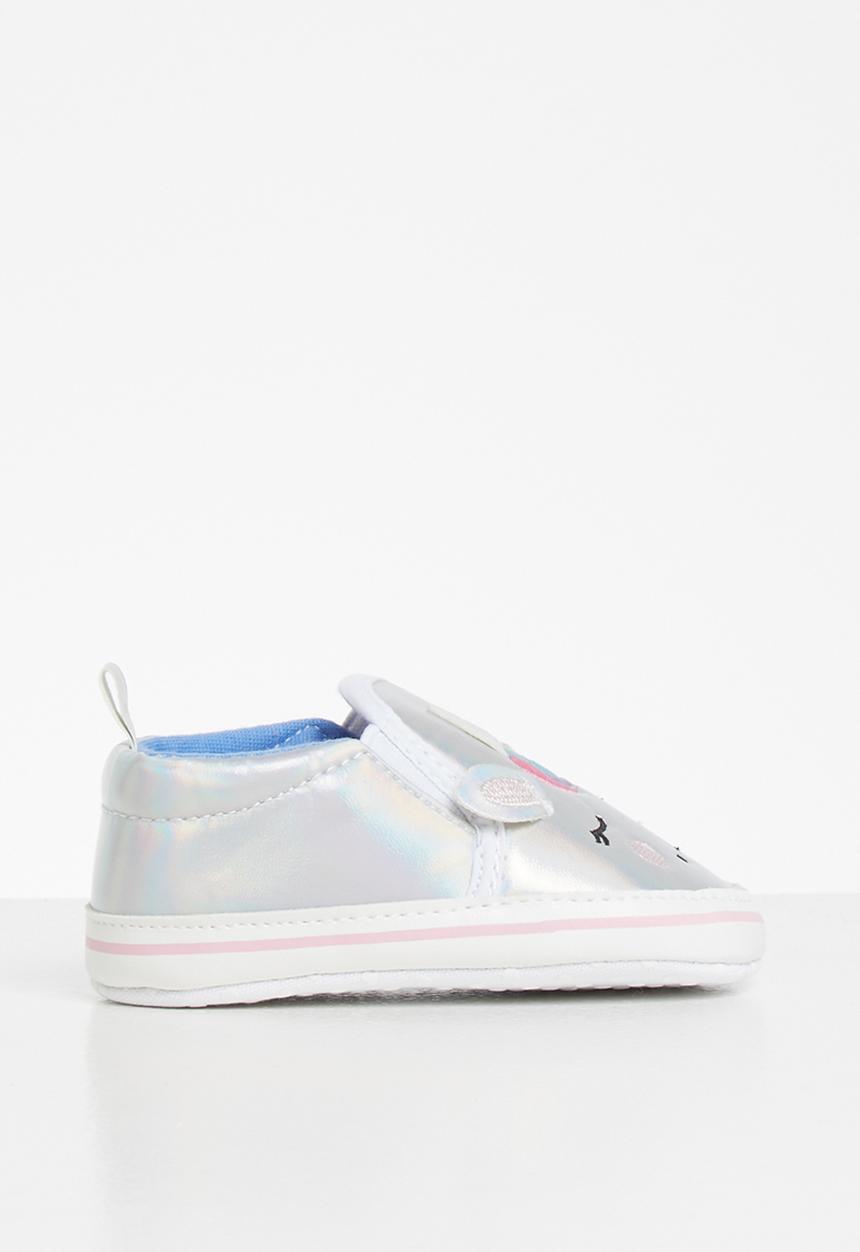Pop Candy - Unicorn slip-on sneaker - silver