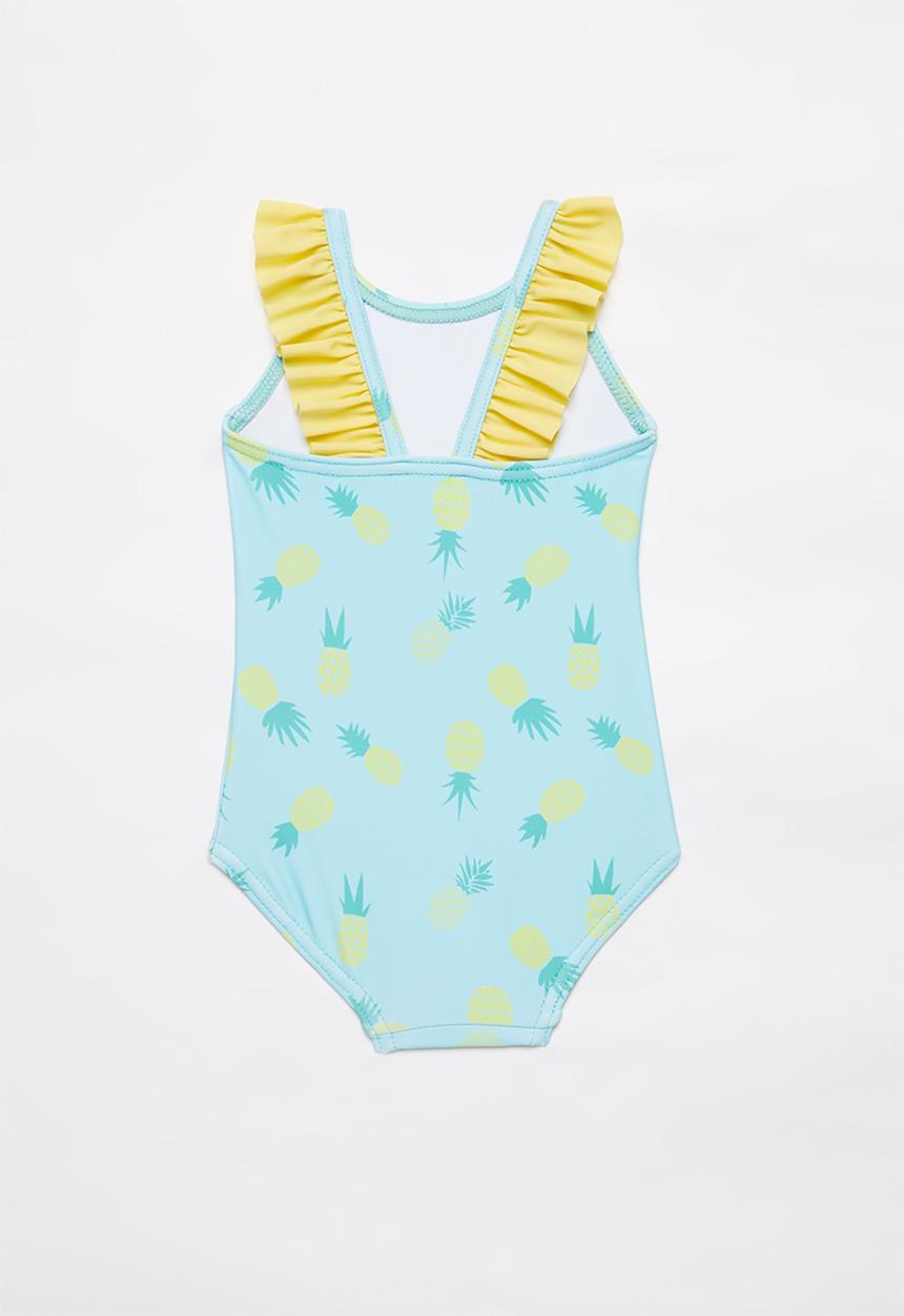Pop Candy - Pineapple one piece swimsuit - turquoise