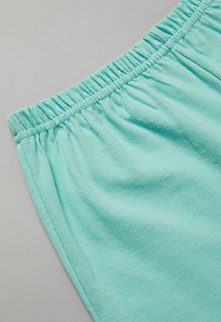 Pop Candy - Girls pyjamas set - white & aqua 