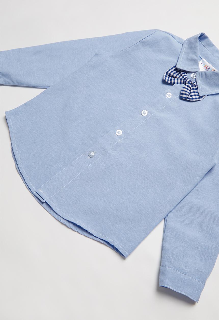 Pop Candy - Boys shirt & pants set - blue & navy
