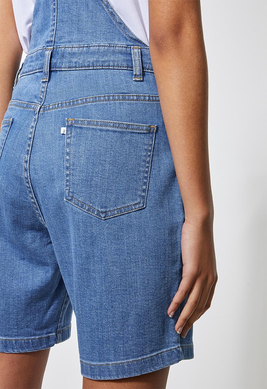 Superbalist - Short dungaree - blue