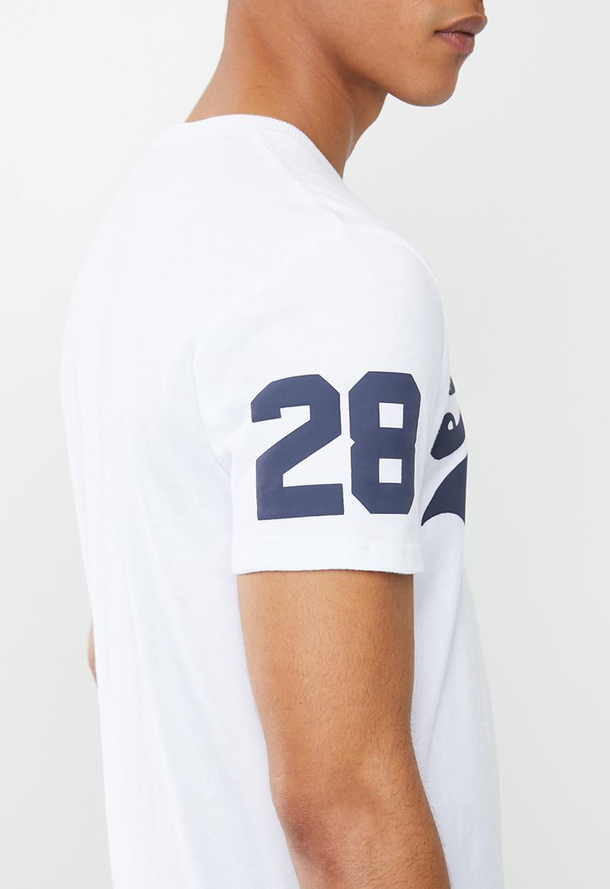 Superdry. - Vintage tri logo tee - white
