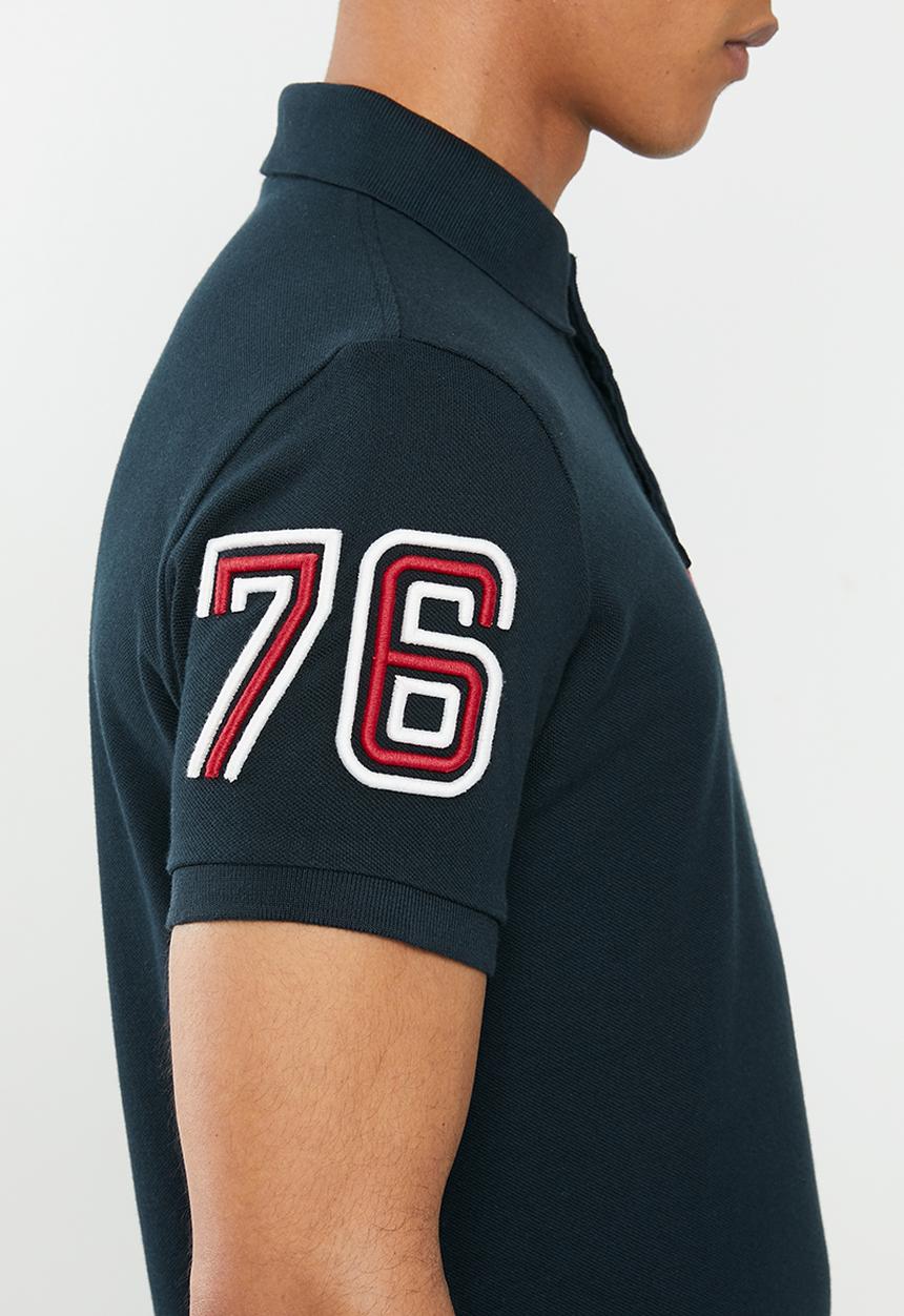 Superdry. - Classic superstate polo - navy