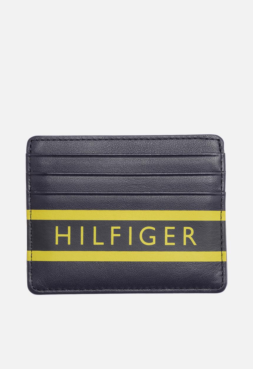 Tommy Hilfiger - Colour mix credit card holder - yellow