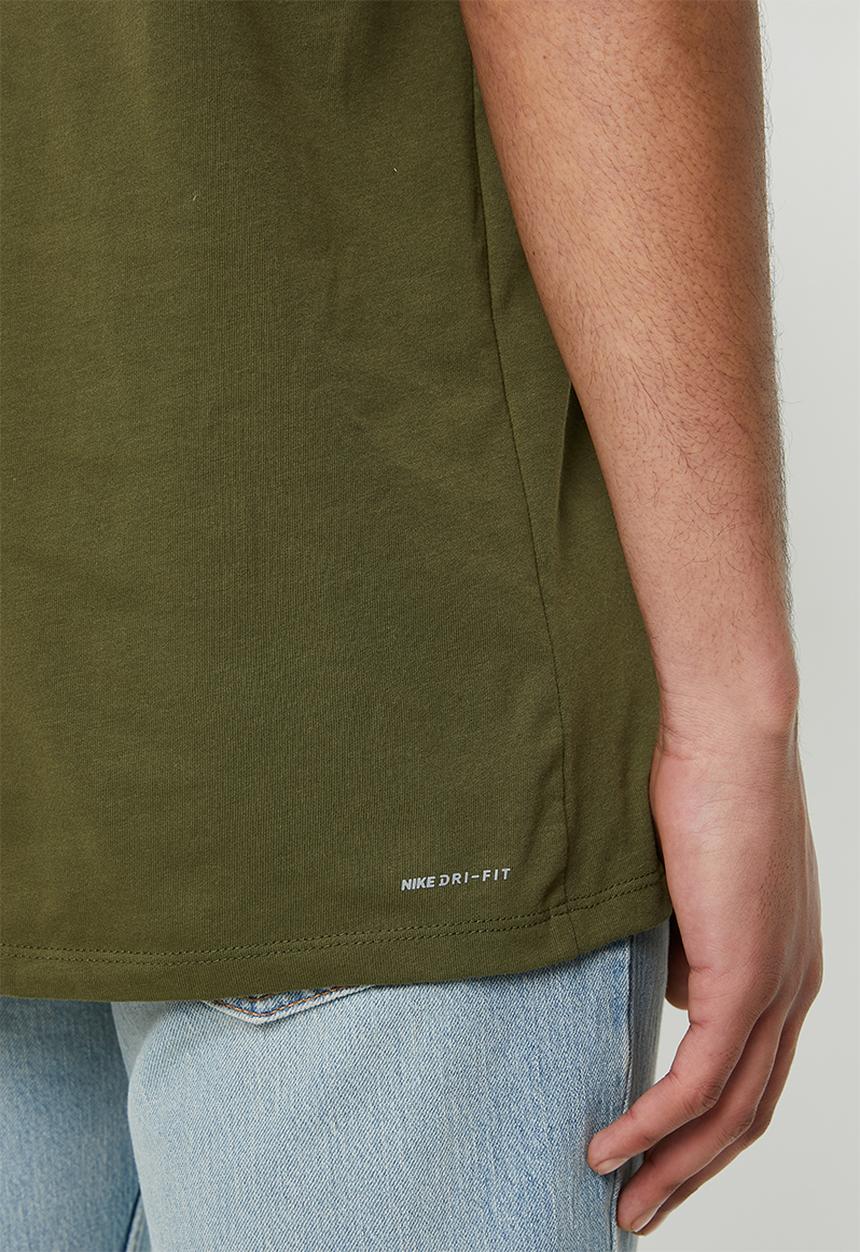 Hurley - Df seamonster tee - olive canvas