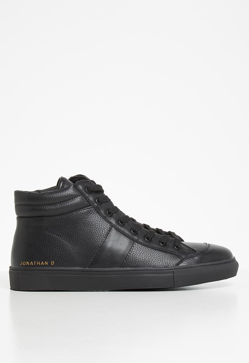 Jonathan D - J35 high top sneaker - black