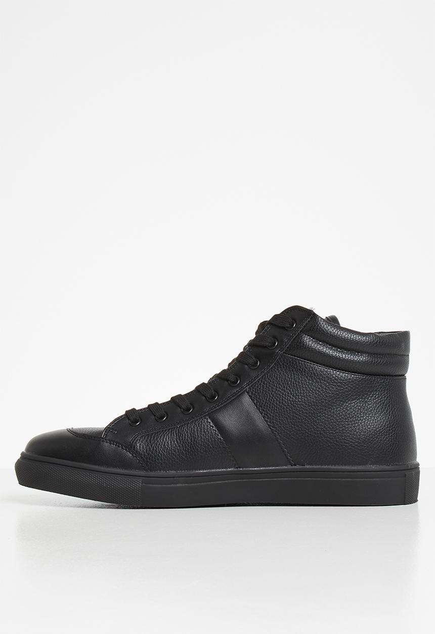 Jonathan D - J35 high top sneaker - black