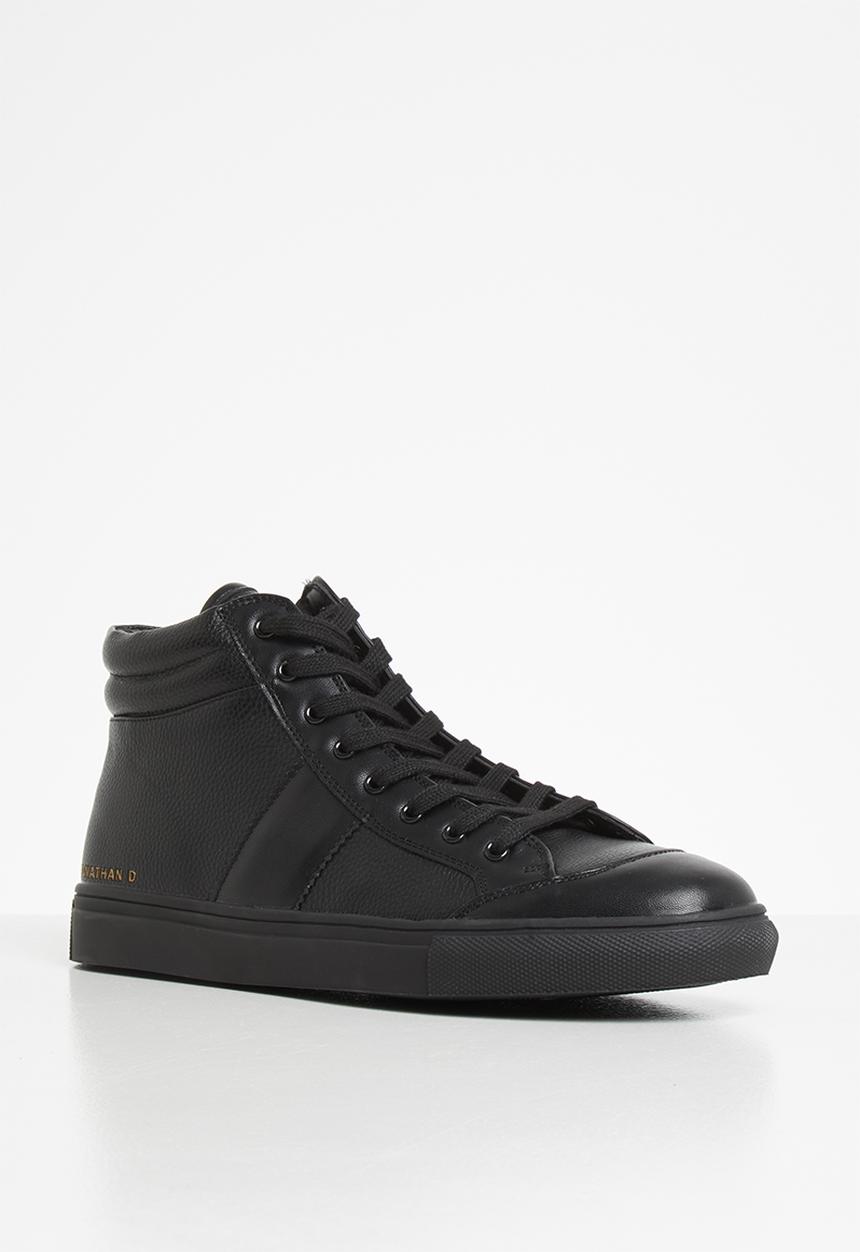Jonathan D - J35 high top sneaker - black