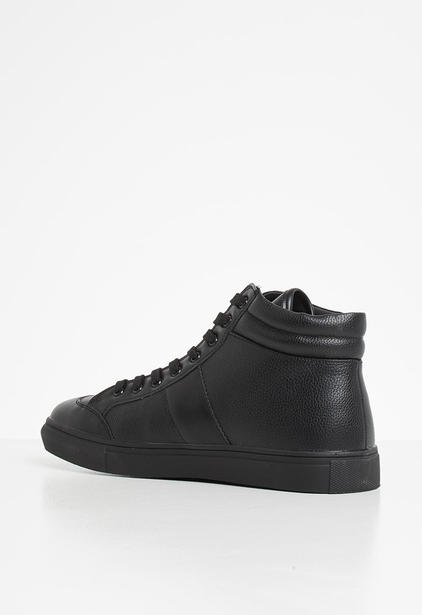 Jonathan D - J35 high top sneaker - black